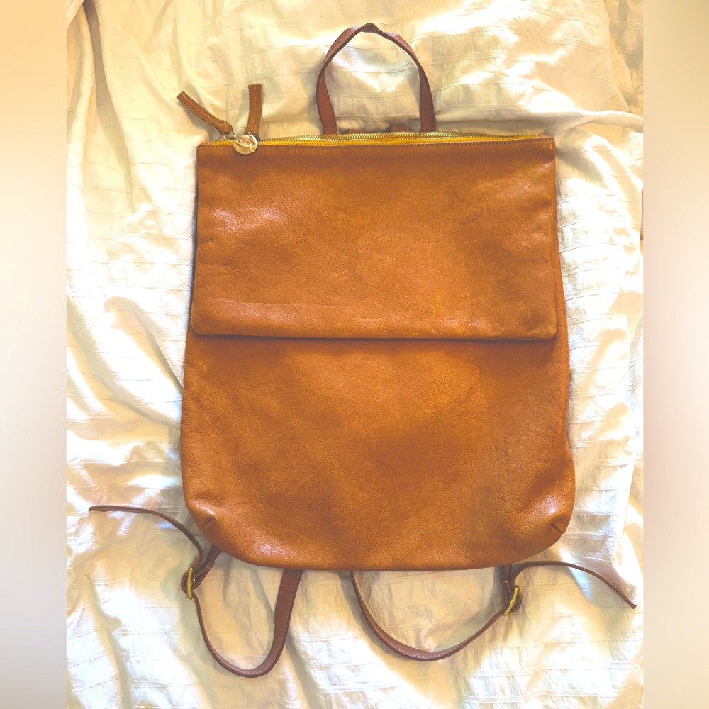 Clare V. Agnes Tan Backpack in Excellent Condition. Used twice.